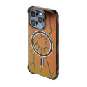 Kryt Kingxbar CRACK Series pro iPhone 15 Pro - black