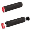 Pěnové gripy na řídítka Rockbros BT1001BKRD - černo-červené