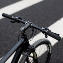 Rockbros BT1001BKRD sponge bicycle handlebar grips - black and red