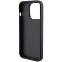 Kryt Ferrari Grip Stand Metal Logo iPhone 15 Pro Max – černý