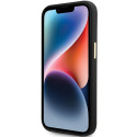 Kryt Guess SILICONE SCRIPT pro iPhone 15 - černý