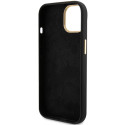 Kryt Guess SILICONE SCRIPT pro iPhone 15 - černý