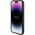 Kryt Guess GRIP STAND 4G Triangle Strass iPhone 15 Pro Max černý
