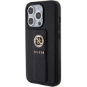 Kryt Guess Grip Stand 4G Saffiano Strass pro iPhone 15 Pro Max