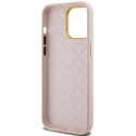 Kryt Guess Silicone Script Metal Logo pro iPhone 15 Pro Max pink