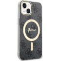 Kryt Guess IML 4G MagSafe pro iPhone 15 - black