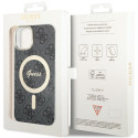 Kryt Guess IML 4G MagSafe pro iPhone 15 - black